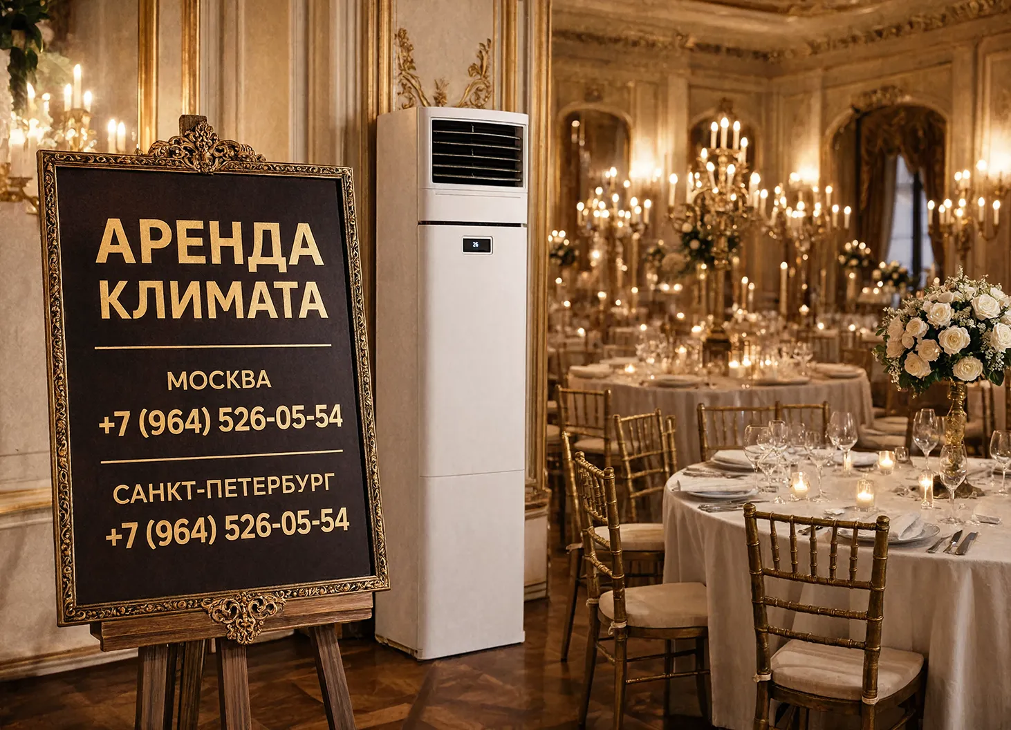 Аренда колонных кондиционеров 