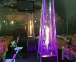 Газовый уличный обогреватель NEOCLIMA 08HW-BW для обогрева мероприятий. Прокат климатического оборудования Москва, Новосибирск, Воронеж.