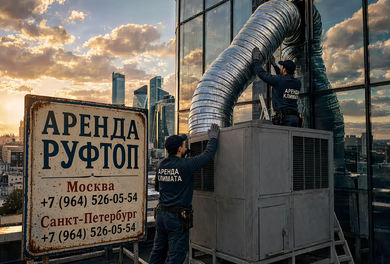 Аренда обогревателей и кондиционеров